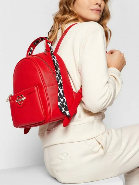 LOVE MOSCHINO Zaino Con Foulard Intrecciato 2 LOVE MOSCHINO Zaino Con Foulard Intrecciato - immagine 2