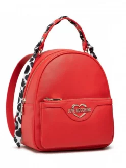 LOVE MOSCHINO Zaino Con Foulard Intrecciato 13 LOVE MOSCHINO Zaino Con Foulard Intrecciato -borsa alla moda negozio love moschino zaino con foulard intrecciato rosso 8051042674478 6