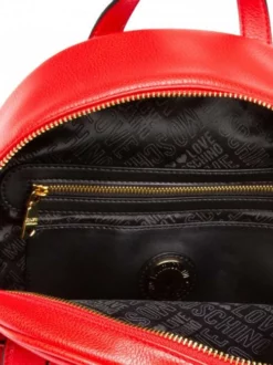 LOVE MOSCHINO Zaino Tondo Con Zip 12 LOVE MOSCHINO Zaino Tondo Con Zip -borsa alla moda negozio love moschino zaino tondo con zip rosso 8051042282642 5