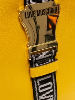 LOVE MOSCHINO Zaino Tondo -borsa alla moda negozio love moschino zaino tondo mostarda 8051042675840 2