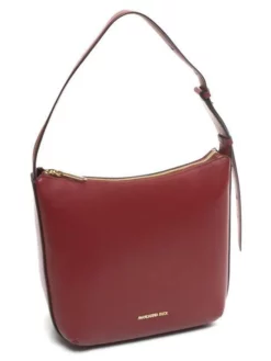 MANDARINA DUCK LUNA Borsa A Spalla In Pelle -borsa alla moda negozio mandarina duck luna borsa a spalla in pelle rhubarb 8032803775368 3