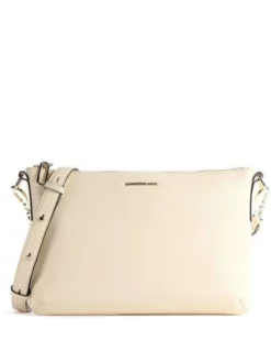 MANDARINA DUCK LUNA Borsa Piatta In Pelle -borsa alla moda negozio mandarina duck luna borsa piatta in pelle macadamia 8032803765949 2