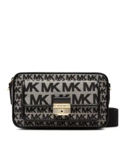 MICHEAL KORS BRADSHAW Mini Bag A Tracolla -borsa alla moda negozio micheal kors bradshaw mini bag a tracolla nat blk 196163335407 2