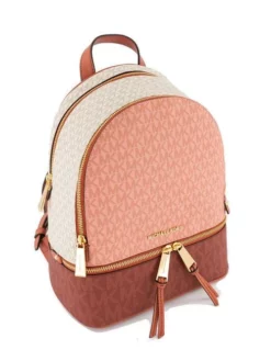 MICHEAL KORS RHEA Zaino Donna -borsa alla moda negozio micheal kors rhea zaino donna cinnamon mlt 196163321073 3