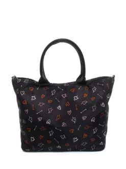 MINIPA' PRINT ALL OVER Borsa Shopping A Mano -borsa alla moda negozio minipa print all over borsa shopping a mano little heart 8055714061658 3