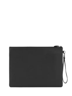 PIQUADRO MODUS RESTYLING Pochette Porta IPad In Pelle -borsa alla moda negozio piquadro modus restyling pochette porta ipad in pelle nero 8024671622226 3