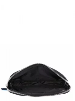 PIQUADRO RYAN Pochette / Necessaire Con Zip -borsa alla moda negozio piquadro ryan pochette necessaire con zip nero 8024671594479 2