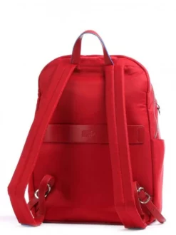 PIQUADRO RYAN Zaino Porta PC 14", In Tessuto Riciclato -borsa alla moda negozio piquadro ryan zaino porta pc 14 in tessuto riciclato rosso 8024671594820 2