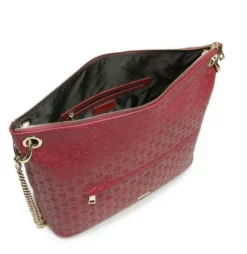 POLLINI Embossed Heritage Borsa A Spalla, Con Tracolla E Portachiavi 8 POLLINI Embossed Heritage Borsa A Spalla, Con Tracolla E Portachiavi -borsa alla moda negozio pollini embossed heritage borsa a spalla con tracolla e portachiavi bordeaux 8054653920767 3