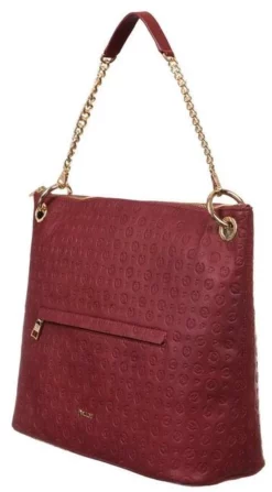 POLLINI Embossed Heritage Borsa A Spalla, Con Tracolla E Portachiavi 9 POLLINI Embossed Heritage Borsa A Spalla, Con Tracolla E Portachiavi -borsa alla moda negozio pollini embossed heritage borsa a spalla con tracolla e portachiavi bordeaux 8054653920767 4