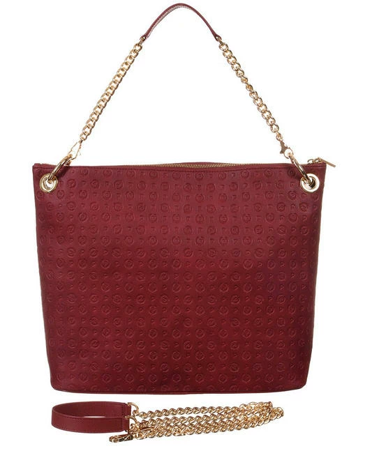 POLLINI Embossed Heritage Borsa A Spalla, Con Tracolla E Portachiavi 1 POLLINI Embossed Heritage Borsa A Spalla, Con Tracolla E Portachiavi