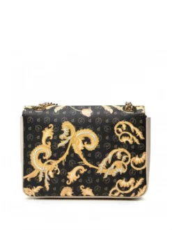 POLLINI HERITAGE QUEEN FOR A DAY Mini Bag A Tracolla -borsa alla moda negozio pollini heritage queen for a day mini bag a tracolla nero 8051042296205 6