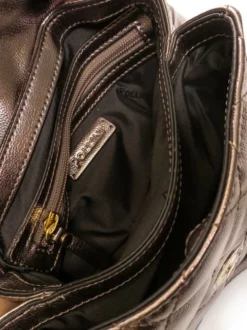 POLLINI WALTZER NIGHT LAMINATED Borsa A Spalla Matelassé -borsa alla moda negozio pollini waltzer night laminated borsa a spalla matelasse fucile 8058051045978 2