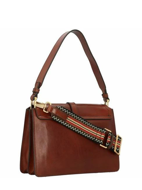 THE BRIDGE BEATRICE Borsa In Pelle Con Tracolla -borsa alla moda negozio the bridge beatrice borsa in pelle con tracolla marrone 8033748482328