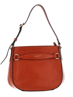 THE BRIDGE BETTINA Borsa A Spalla In Pelle -borsa alla moda negozio the bridge bettina borsa a spalla in pelle rust abb oro 8033748519901 2