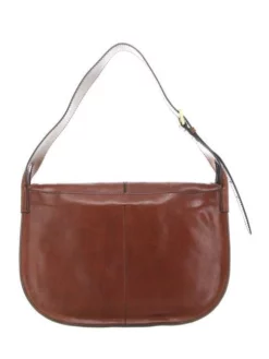 THE BRIDGE CLAUDIA Borsa A Spalla In Pelle -borsa alla moda negozio the bridge claudia borsa a spalla in pelle marrone 8033748528361 2