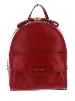 THE BRIDGE COSTANZA Zaino In Pelle 7 THE BRIDGE COSTANZA Zaino In Pelle -borsa alla moda negozio the bridge costanza zaino in pelle ciliegia oro 8033748526497 3