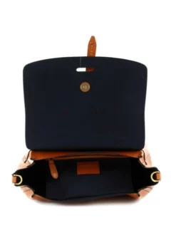 THE BRIDGE Dalston Borsa In Pelle A Mano, Con Tracolla -borsa alla moda negozio the bridge dalston borsa in pelle a mano con tracolla cognac oro 8033748424205 2