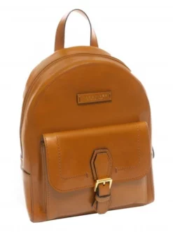 THE BRIDGE GIOVANNA Zaino In Pelle 9 THE BRIDGE GIOVANNA Zaino In Pelle -borsa alla moda negozio the bridge giovanna zaino in pelle cognac oro 8033748524356 4