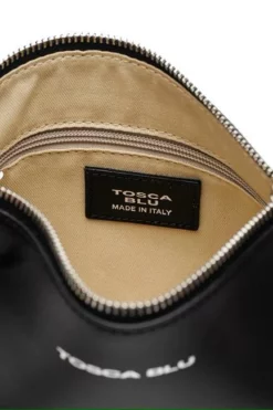 TOSCA BLU GRACE Mini Bag A Tracolla, In Pelle -borsa alla moda negozio tosca blu grace mini bag a tracolla in pelle nero 8050035512063 3