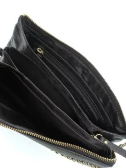 TOSCA BLU NIZZA Tracolla Tre Scomparti Con Borchie