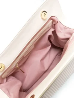 TOSCA BLU PLISSÉ Borsa A Spalla -borsa alla moda negozio tosca blu plisse borsa a spalla bianco 8050035464638 3