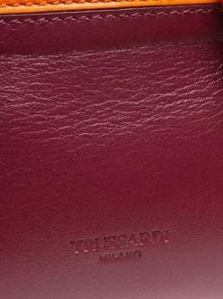 TRUSSARDI GITA COLOR BLOCKING MIni Bag In Pelle Con Tracolla -borsa alla moda negozio trussardi gita color blocking mini bag in pelle con tracolla leather red 8057735994625 2