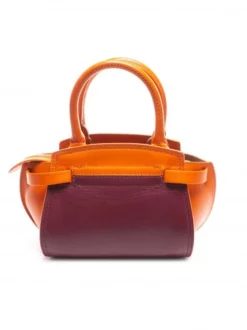 TRUSSARDI GITA COLOR BLOCKING MIni Bag In Pelle Con Tracolla