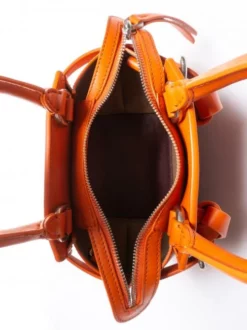 TRUSSARDI GITA COLOR BLOCKING MIni Bag In Pelle Con Tracolla -borsa alla moda negozio trussardi gita color blocking mini bag in pelle con tracolla leather red 8057735994625 4