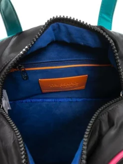 TRUSSARDI T-CUBE Borsa Bauletto Nylon 9 TRUSSARDI T-CUBE Borsa Bauletto Nylon -borsa alla moda negozio trussardi t cube borsa bauletto nylon nero marrone 8057735761760 4