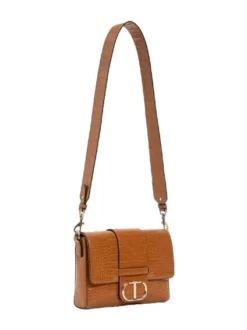 TWINSET Borsa A Spalla Con Stampa Cocco