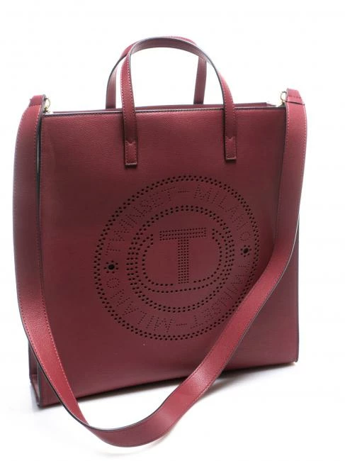 TWINSET LOGO FORELLATO Shopper Verticale Con Tracolla 3 TWINSET LOGO FORELLATO Shopper Verticale Con Tracolla - immagine 3