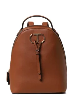 TWINSET SMALL BELT Zaino Con Cinturino -borsa alla moda negozio twinset small belt zaino con cinturino cuoio 8052860545766 2