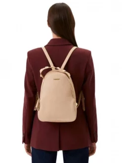 TWINSET SQUARED STUDS Zaino Con Borchie E Zip -borsa alla moda negozio twinset squared studs zaino con borchie e zip cuban sand 8052860212965 4