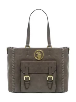 U.S. POLO ASSN. COUNTRYSIDE Tote Bag Grande -borsa alla moda negozio u s polo assn countryside tote bag grande taupe 8052792116812 4