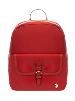 U.S. POLO ASSN. HOUSTON Zaino Con Tasca -borsa alla moda negozio u s polo assn houston zaino con tasca red 8052792932153 3