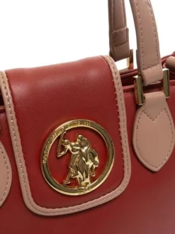 U.S. POLO ASSN. STATESIDE Shopping Bag Piccola -borsa alla moda negozio u s polo assn stateside shopping bag piccola burgundy 8052792117130 2