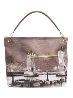 YNOT BLACK & GOLD Borsa A Spalla