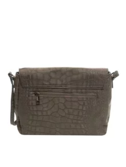 YNOT EMMA Flap Bag Con Tracolla -borsa alla moda negozio ynot emma flap bag con tracolla london taupe 8059392163611 4