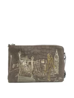 YNOT EMMA Pochette A Mano -borsa alla moda negozio ynot emma pochette a mano london taupe 8059392164090 4