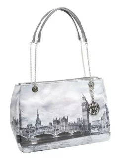 YNOT FASHION Borsa A Spalla Charm 7 YNOT FASHION Borsa A Spalla Charm -borsa alla moda negozio ynot fashion borsa a spalla charm london grey 8059392165622 2