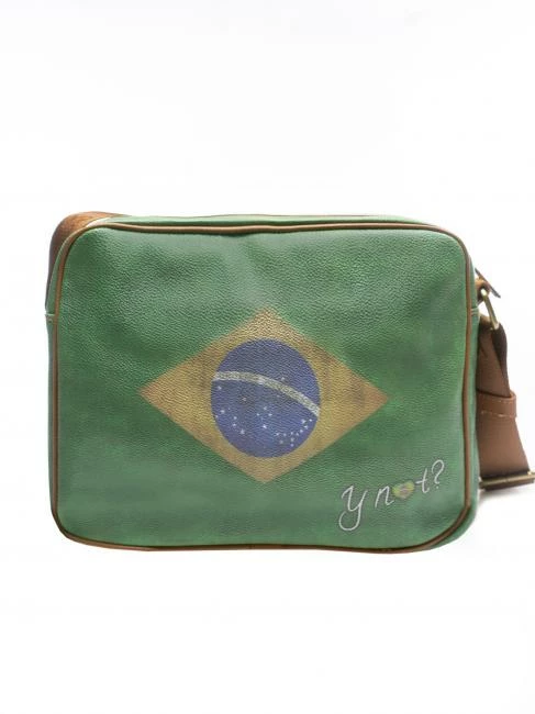 YNOT FLAG VINTAGE Borsa A Tracolla Media Con Tasca 2 YNOT FLAG VINTAGE Borsa A Tracolla Media Con Tasca - immagine 2