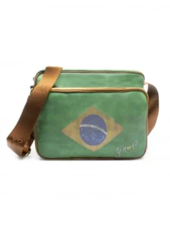 YNOT FLAG VINTAGE Borsa A Tracolla Media Con Tasca