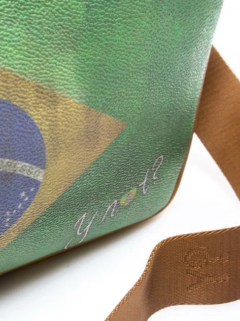 YNOT FLAG VINTAGE Borsa A Tracolla Media Con Tasca 5 YNOT FLAG VINTAGE Borsa A Tracolla Media Con Tasca - immagine 5