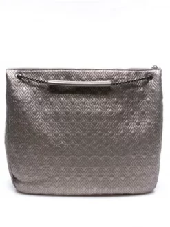 YNOT NEW LINDA Borsa Trapuntata A Spalla -borsa alla moda negozio ynot new linda borsa trapuntata a spalla silver 8059392039213 2