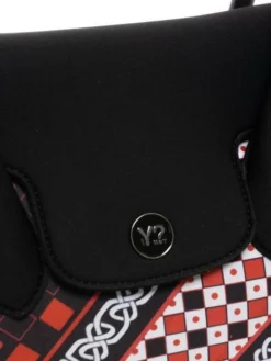 YNOT PANAREA Hand Bag In Neoprene -borsa alla moda negozio ynot panarea hand bag in neoprene nero 8059392029467 2