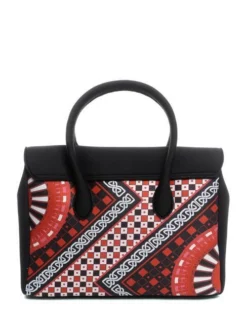 YNOT PANAREA Hand Bag In Neoprene -borsa alla moda negozio ynot panarea hand bag in neoprene nero 8059392029467 3