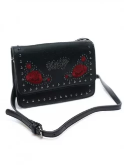 YNOT ROSES Borsa A Spalla Media 9 YNOT ROSES Borsa A Spalla Media -borsa alla moda negozio ynot roses borsa a spalla media nero 8059392126708 4