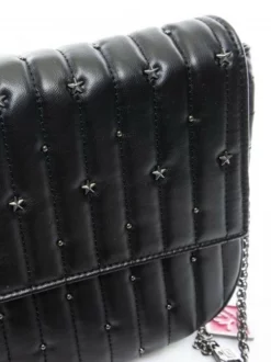 YNOT STARS Borsa A Tracolla Con Flap 8 YNOT STARS Borsa A Tracolla Con Flap -borsa alla moda negozio ynot stars borsa a tracolla con flap nero 3