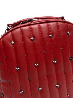 YNOT STARS Zaino Con Borchiette 8 YNOT STARS Zaino Con Borchiette -borsa alla moda negozio ynot stars zaino con borchiette rosso 8059392127569 3